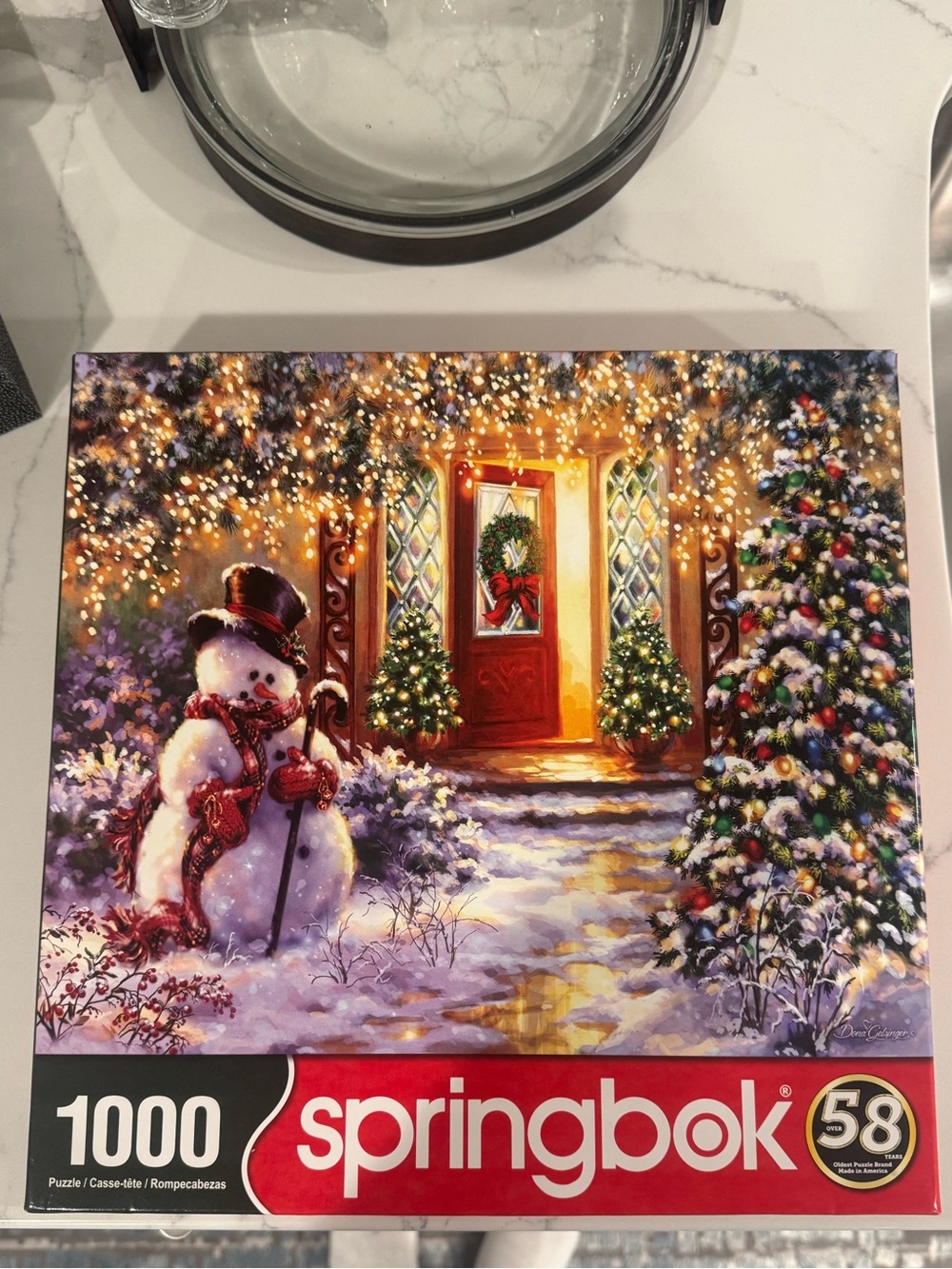 1000 piece Christmas puzzle- brand new